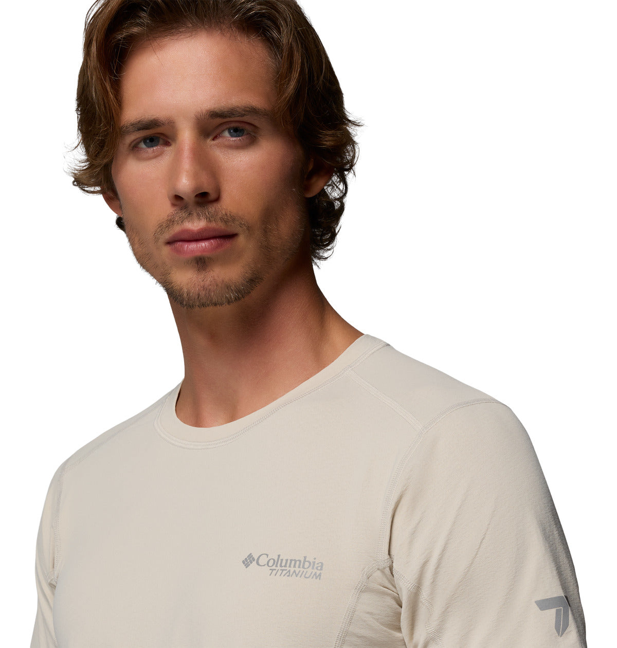 Remera Diamond Peak Short Omni-Freeze Gris