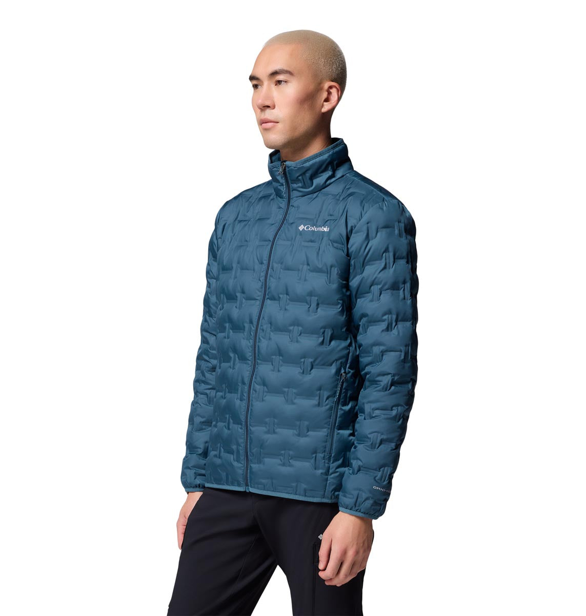 Campera Delta Ridge Ii Down Heat Seal Azul