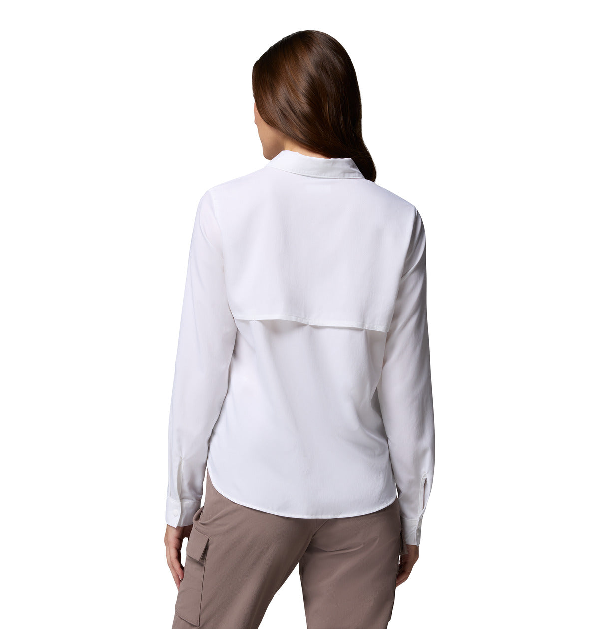 Remera Silver Ridge Utility Omni-Shade Blanco