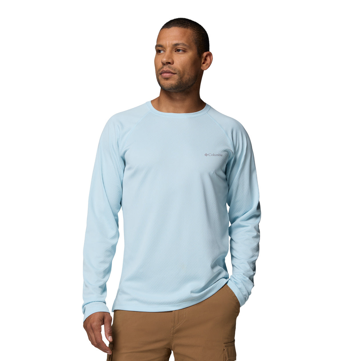 Remera Manga Larga Alpine Chill Pro Ls Omni-Freeze Azul