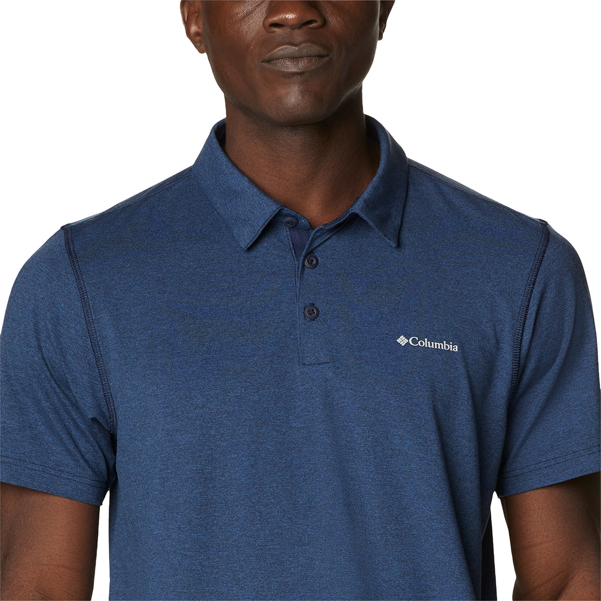 Polo Tech Trail Polo Omni-Shade Azul Marino