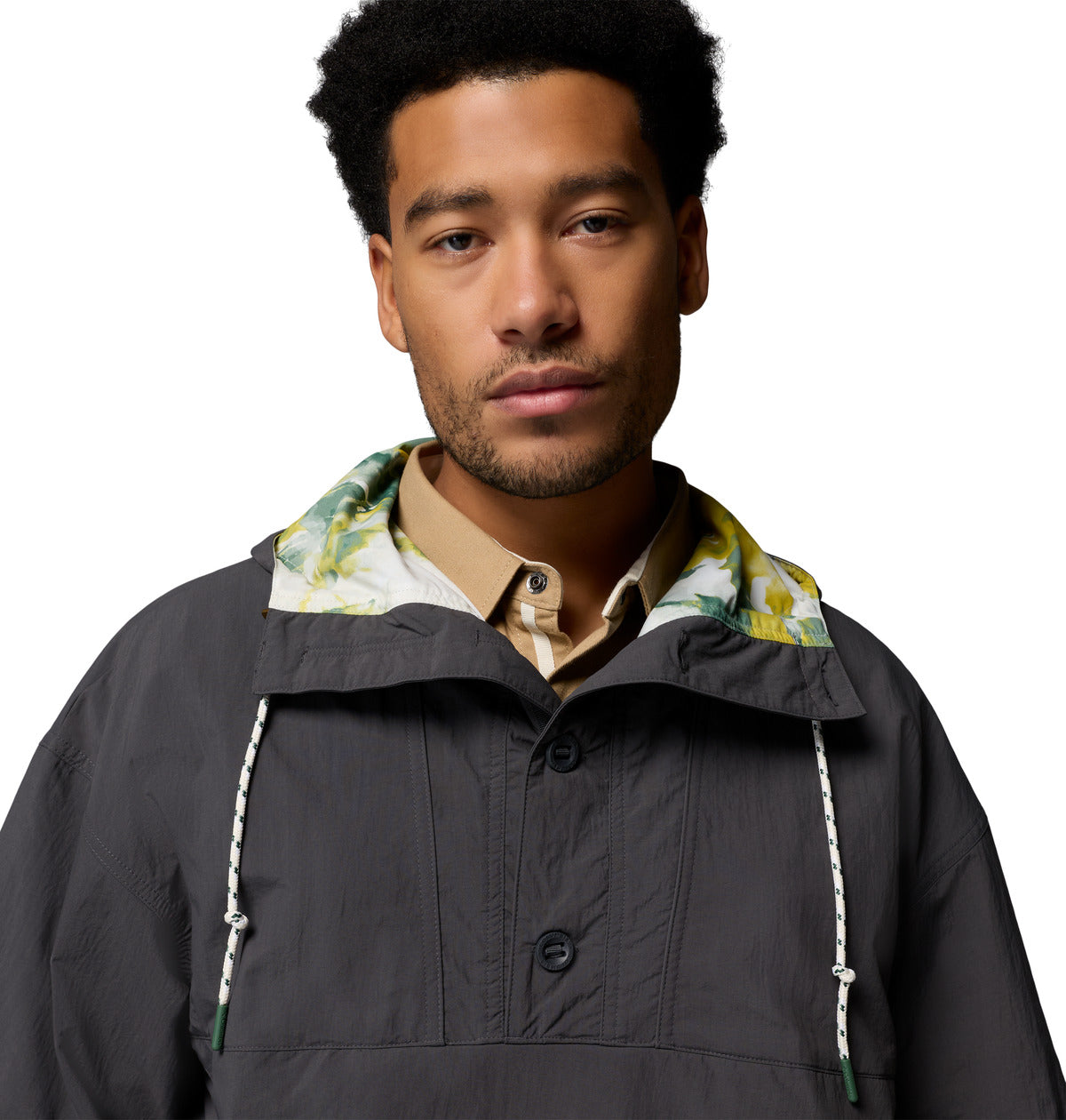 Cortaviento Acker Rock Windbreak Omni-Shade Gris