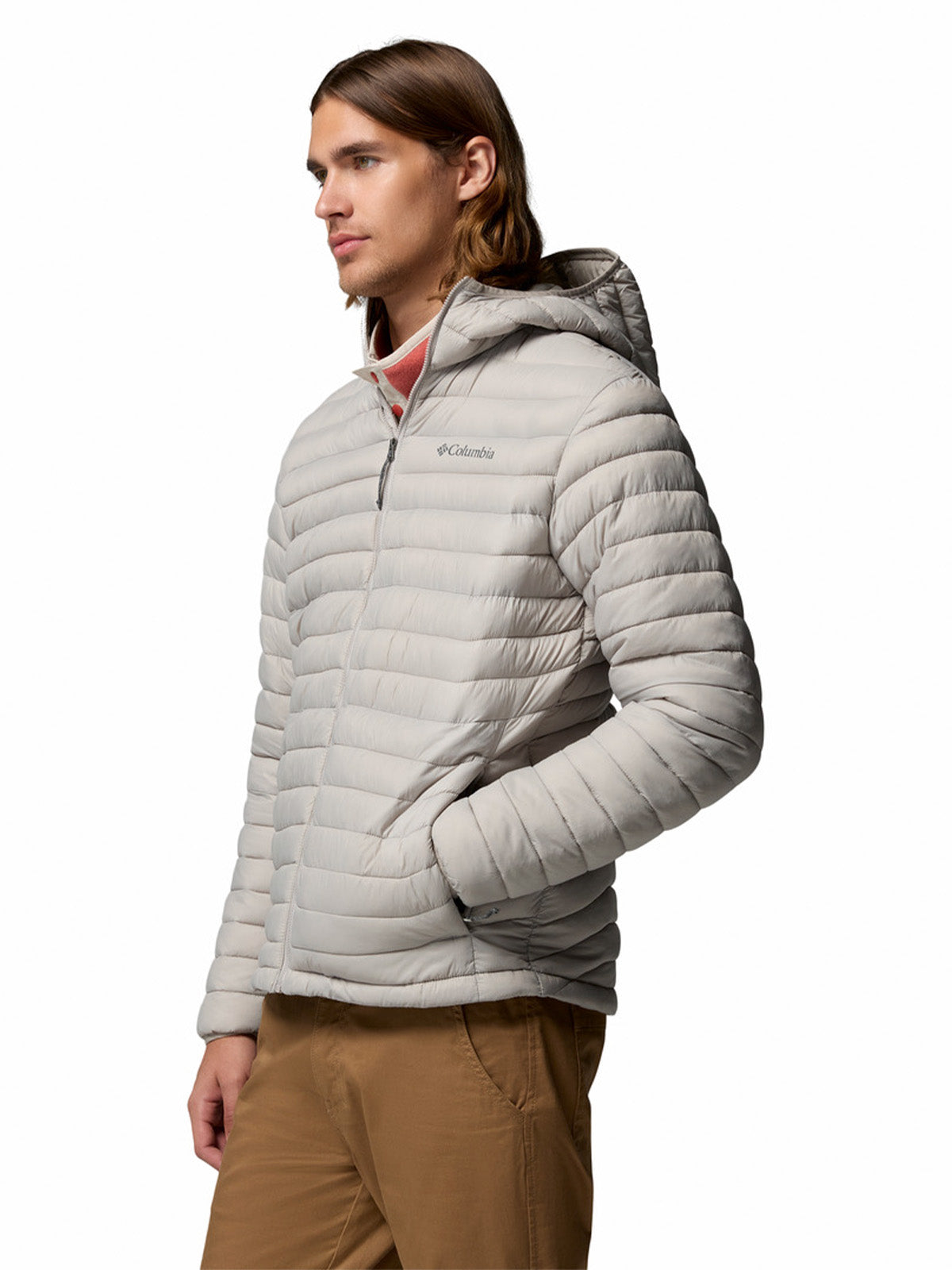 Campera Powder Pass Hooded Omni-Shield Gris