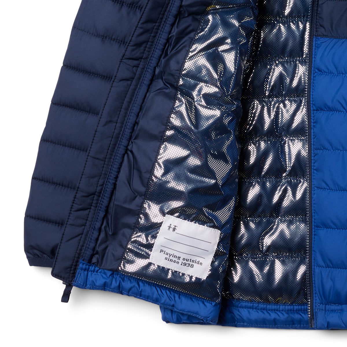 Campera Powder Lite Ii Hood Omni-Heat Azul