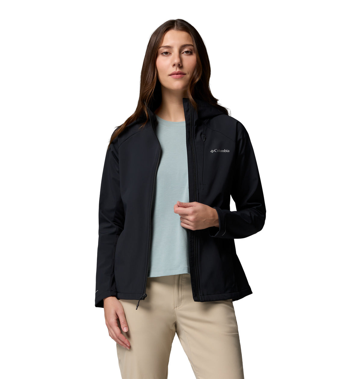 Cortaviento Trailborne Softshell Omni-Shield Negro