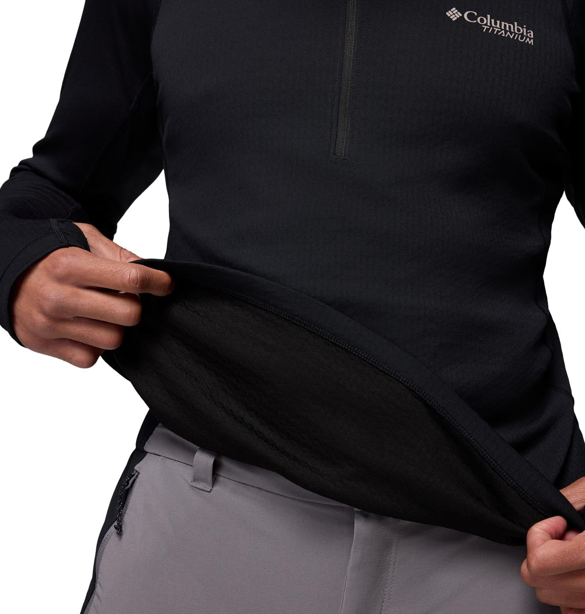 Polar Driventure Half Zip Omni-Shade Negro