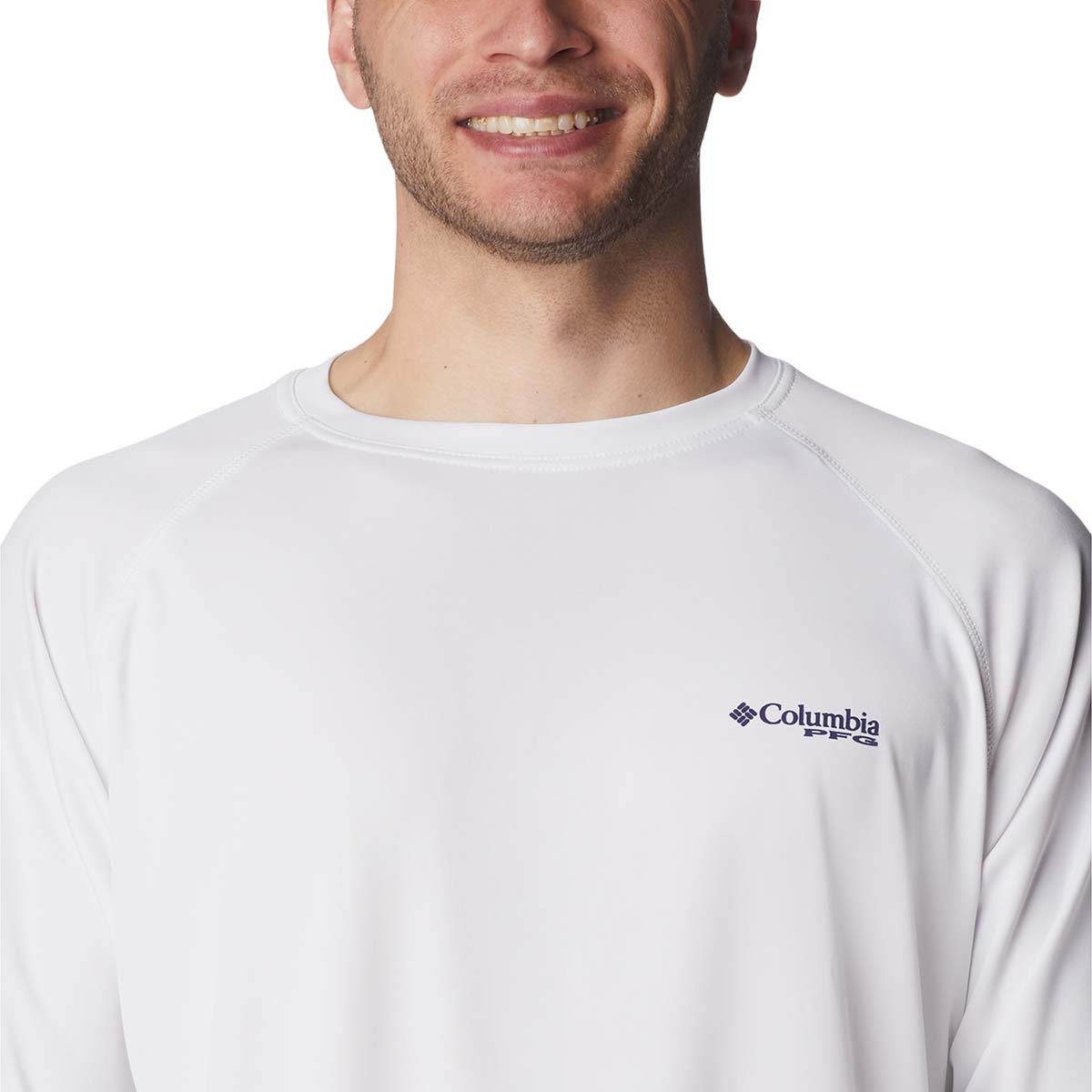 Remera Manga Larga Terminal Tackle Ls S Omni-Shade Blanco