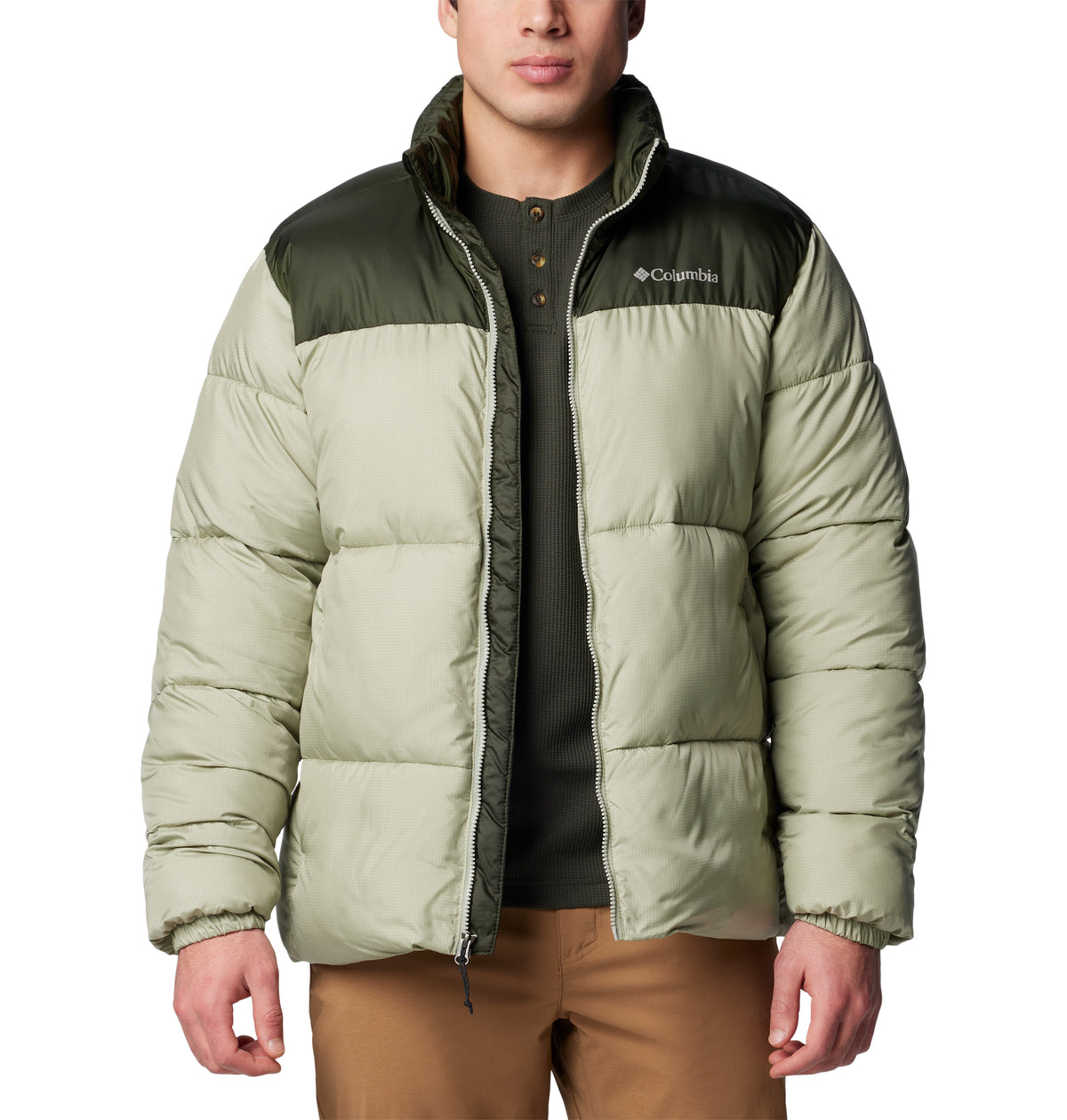 Campera Puffect Iii Jacket Omni-Shield Verde