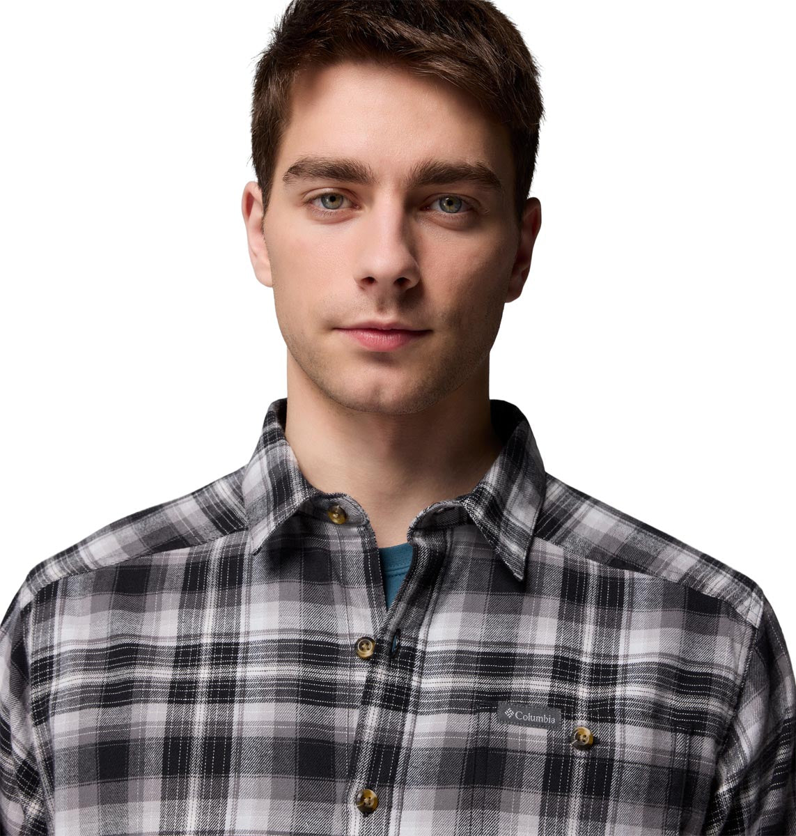 Camisa Manga Larga Cornell Woods  Negro