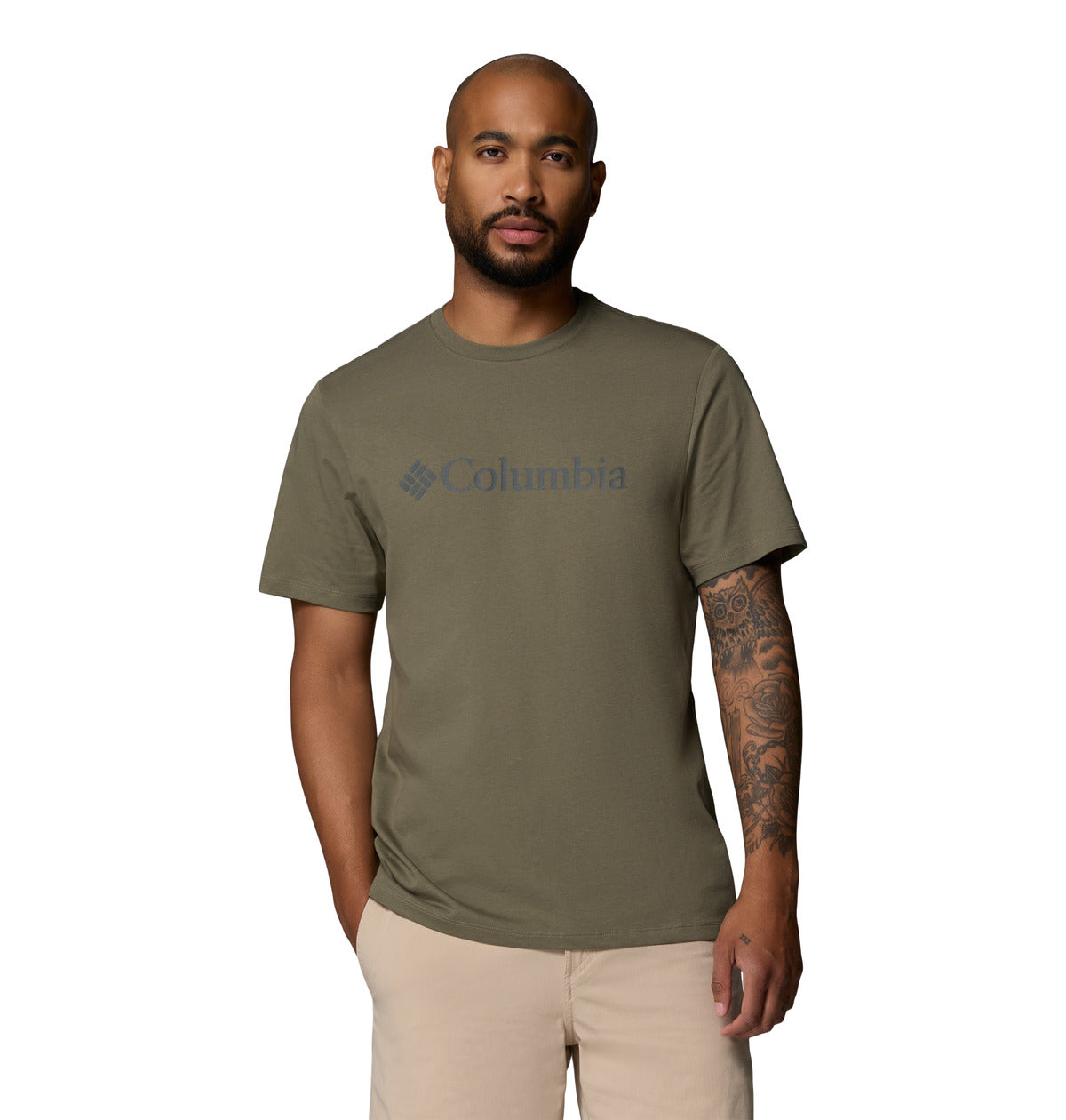 Remera Csc Basic Logo Tee  Verde