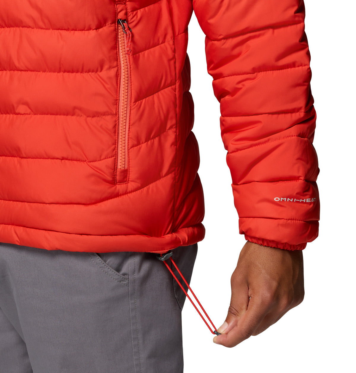 Campera Powder Lite Ii Jacke Omni-Heat Rojo