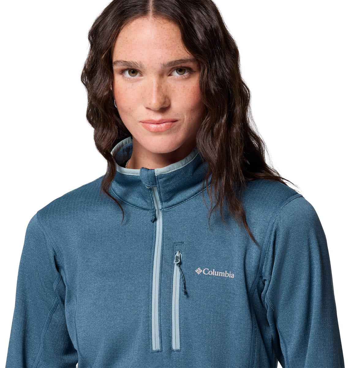 Polar Essential Hike Grid Omni-Wick Azul