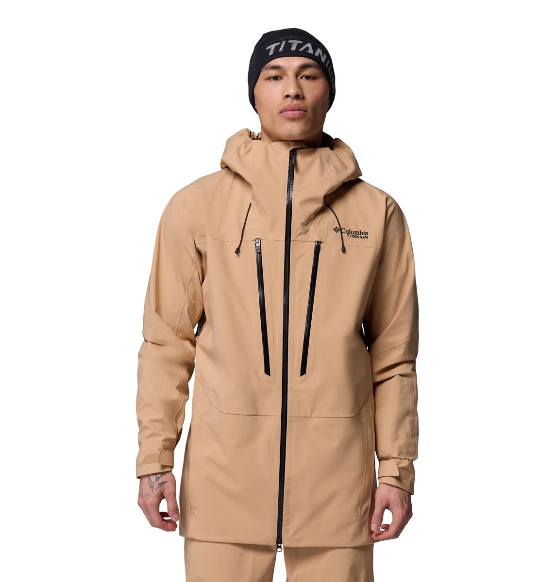 Cortaviento Platinum Peak Ii 3L Omni-Tech Beige