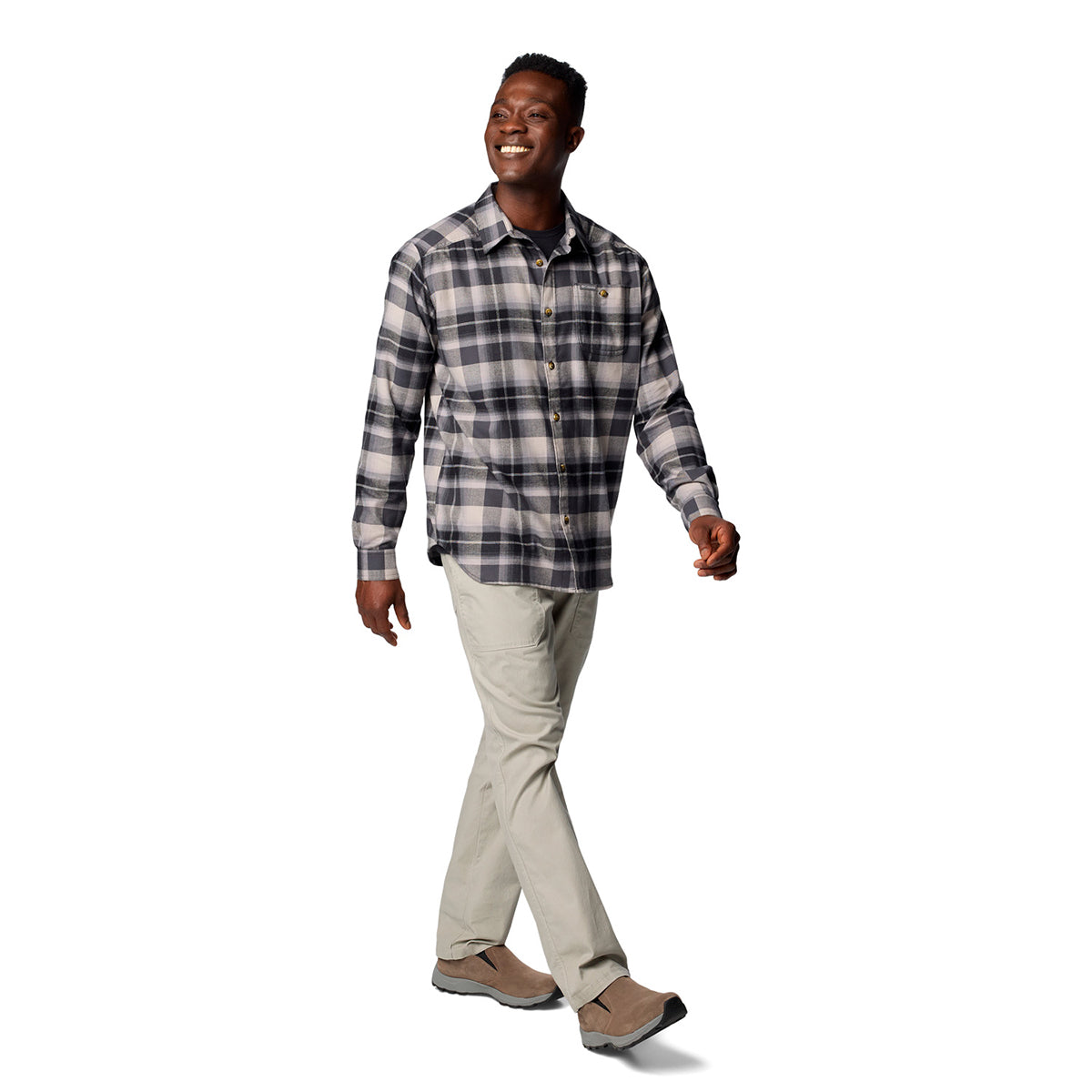 Camisa Manga Larga Cornell Woods  Negro