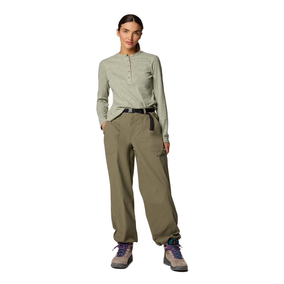Pantalón Brea Falls Nylon Pan Omni-Shade Verde