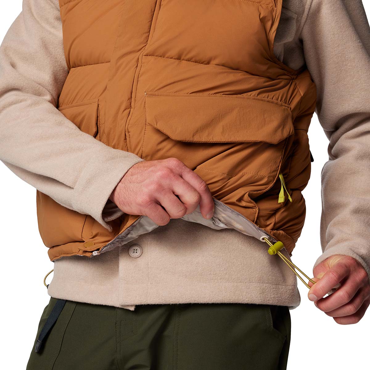 Chaleco Wallowa Reversible  Marrón