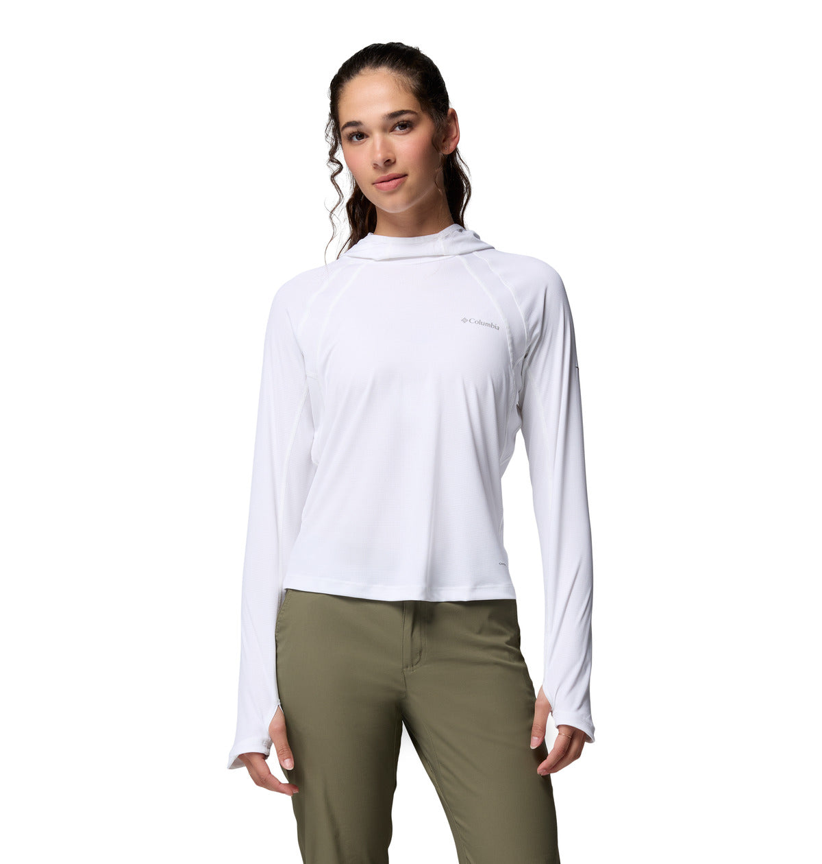 Remera Manga Larga Stealth Spring Omni-Shade Blanco