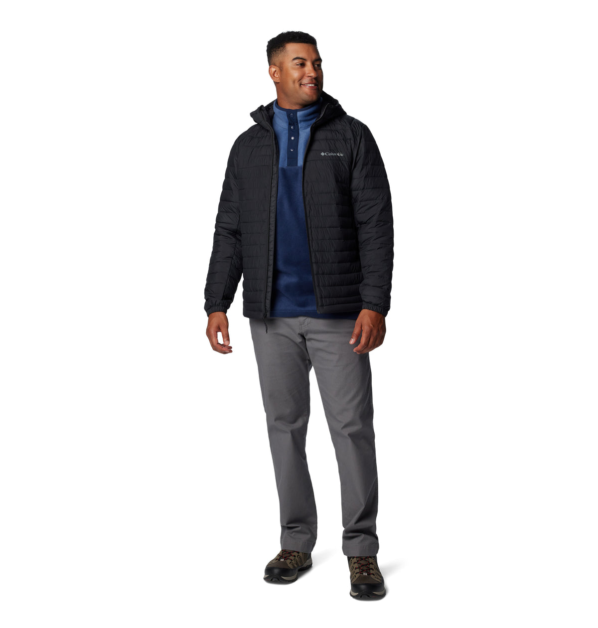 Campera Silver Falls Ii Hood Omni-Shield Negro