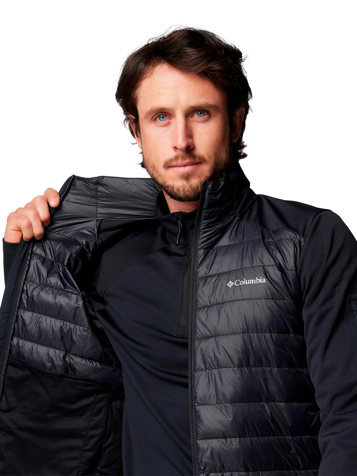 Chaqueta Columbia Tech Softsh Omni-Shield Negro
