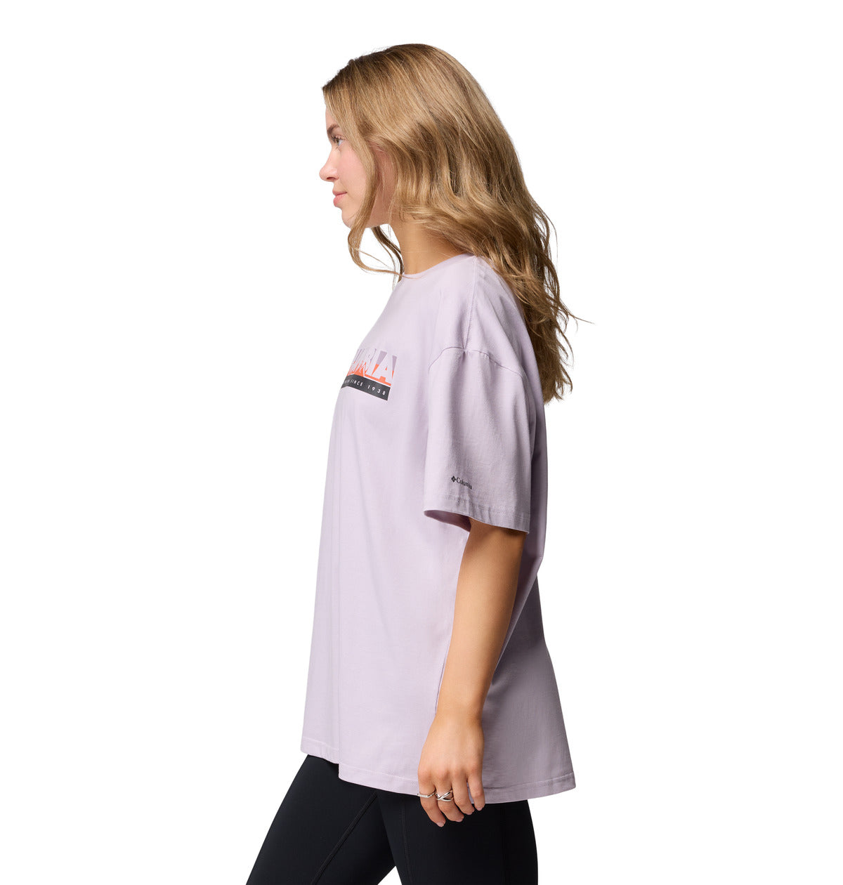 Remera Rolling Bend Graphic  Lila