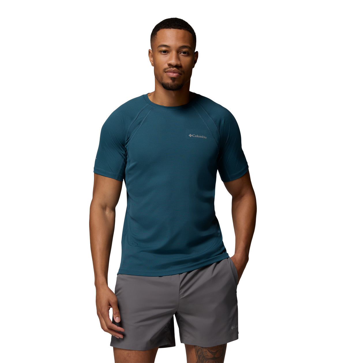 Remera Stealth Spring Ss T Omni-Shade Azul