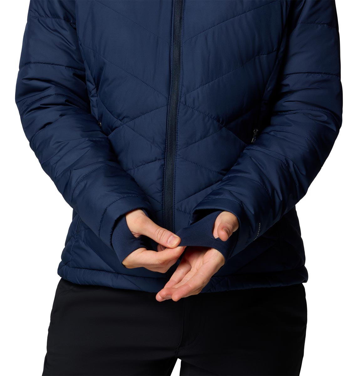 Campera Heavenly Hdd Jacket Omni-Heat Azul Marino