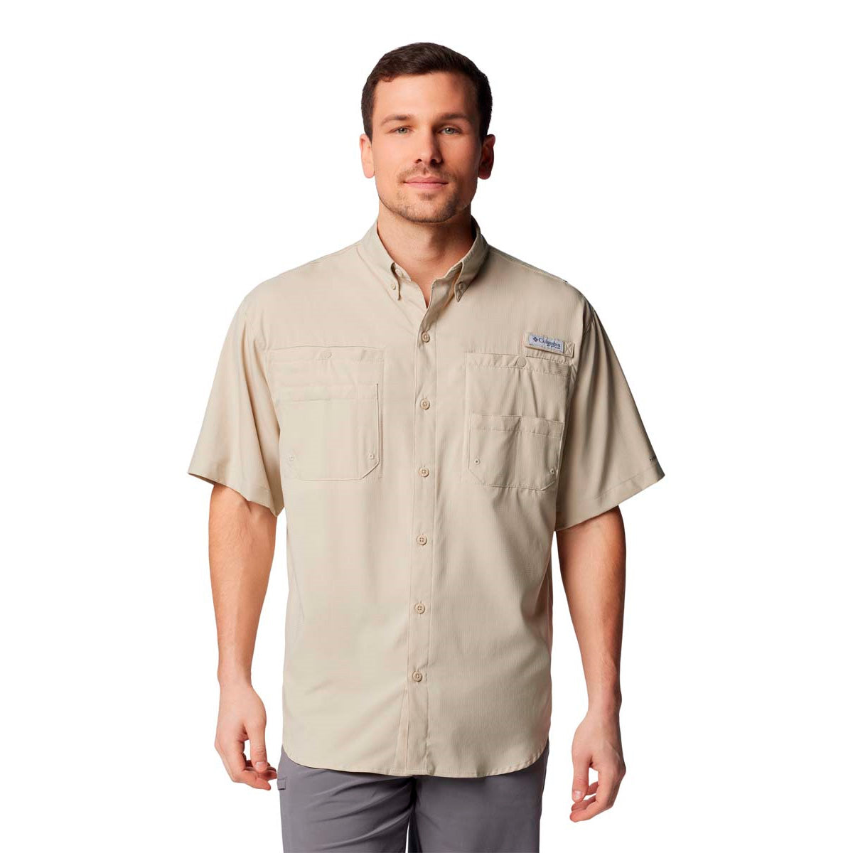 Camisa Manga Corta Tamiami Ii Ss S Pfg Beige