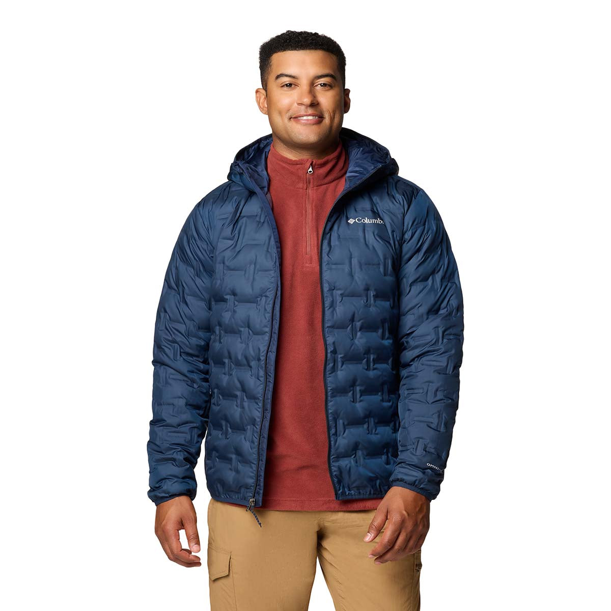 Campera Delta Ridge Ii Down Omni-Heat Azul Marino