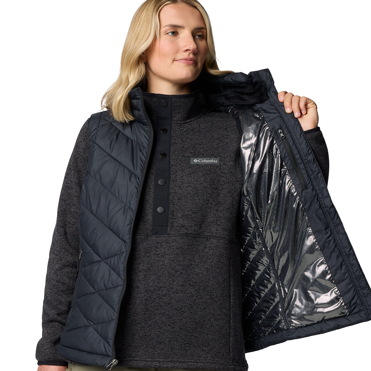 Chaleco Heavenly Ii Vest Omni-Heat Negro