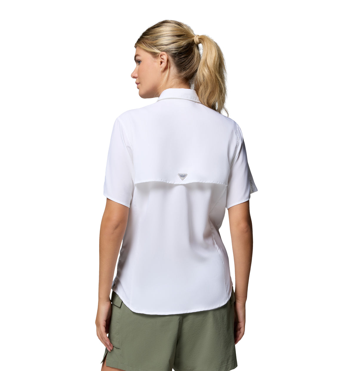 Camisa Manga Corta Tamiami Ii Ss Shirt Omni-Shade Blanco