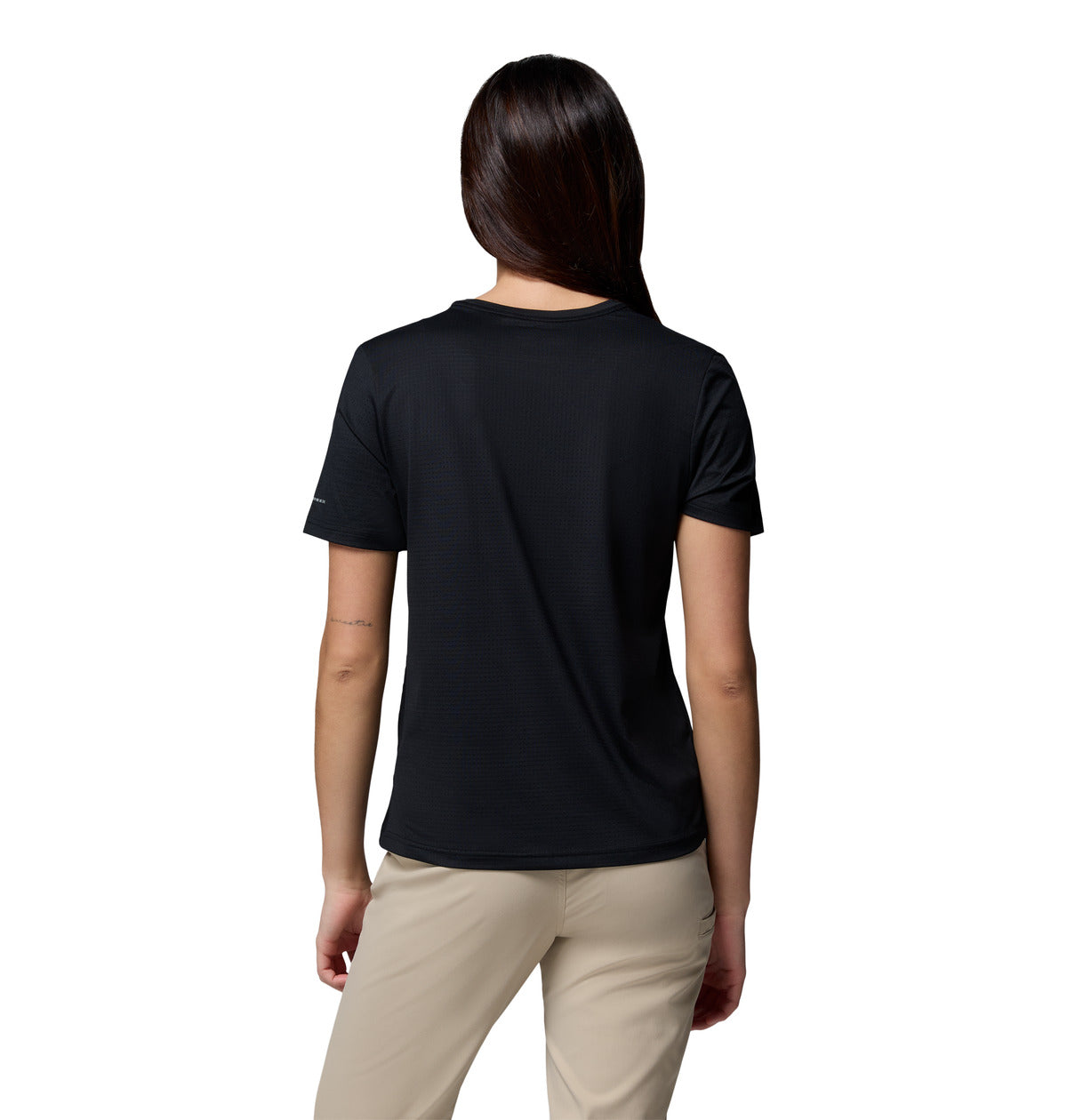 Remera Wild Springs Ss Omni-Freeze Negro