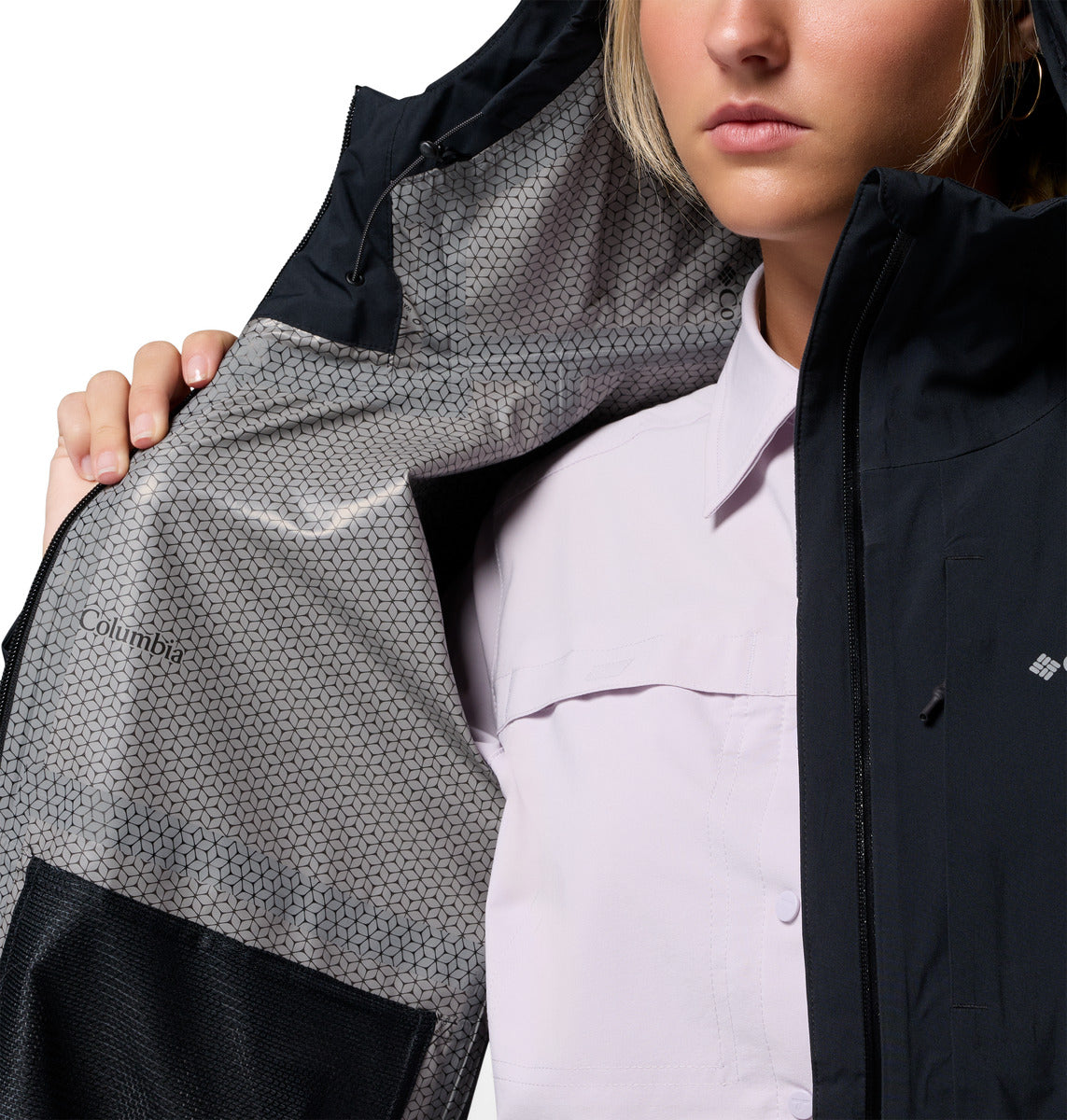 Impermeable Ampli-Dry Ii Shell Omni-Tech Negro